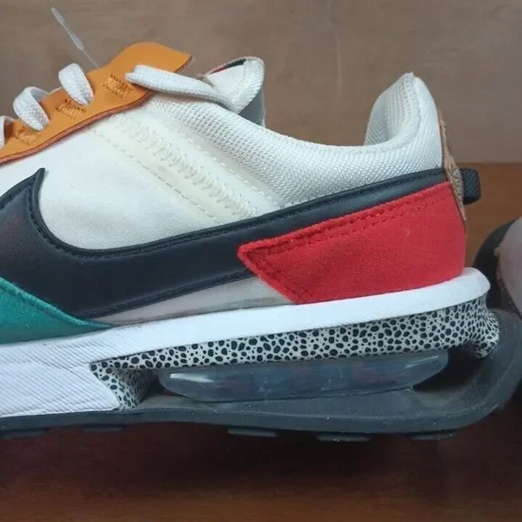 Nike Air Max Pre-Day SE Safari Women's 8.5 White Red Sneakers DH5111-100 - Picture 8 of 16